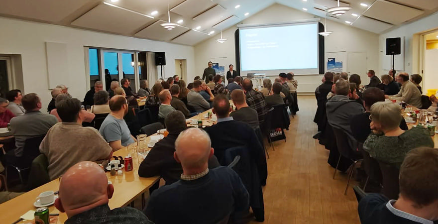 Deltagere til landdistriktsrådets årsmøde den 10. marts